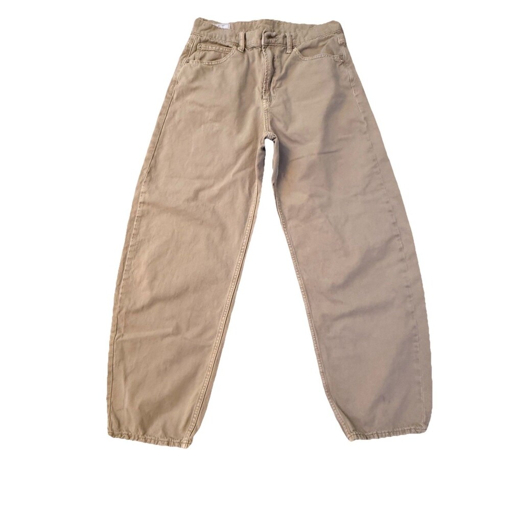 Gap Jeans High Rise Barrel Tan Women's Size 10 Regular Denim